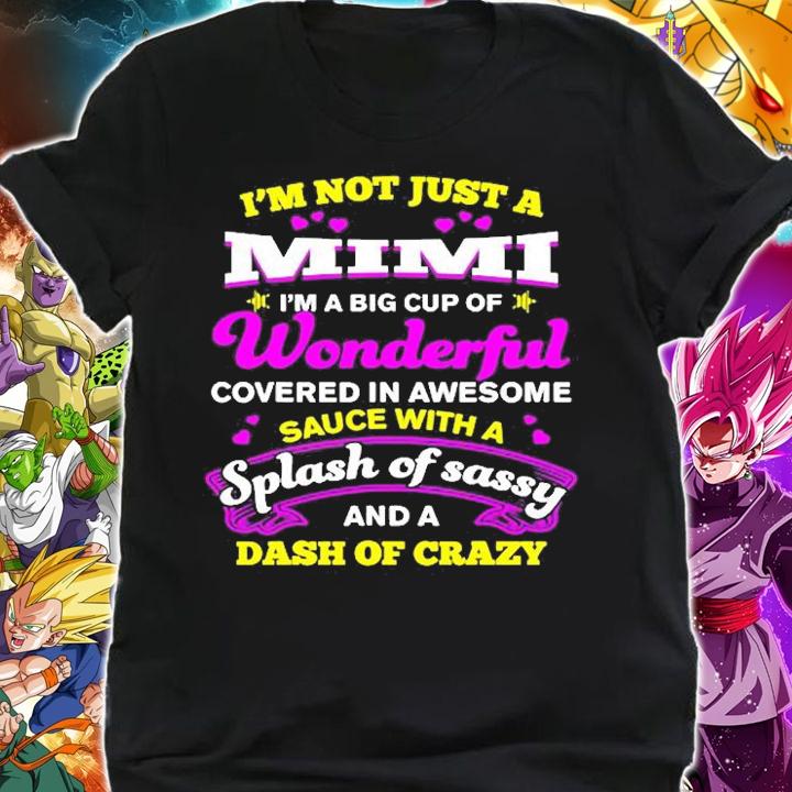 Mimi A Big Cup Of Wonderful Funny Mimi T-Shirt shirt