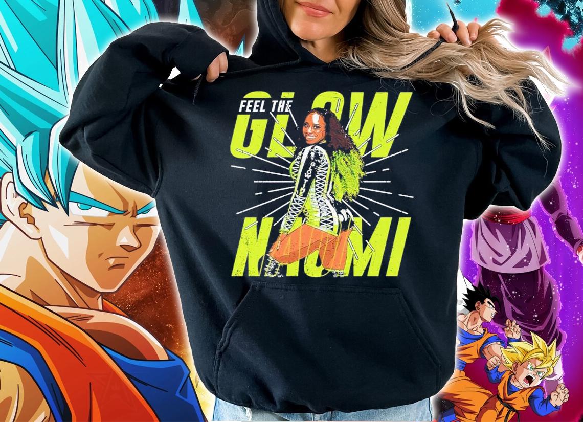 Naomi Feel The Glow Women Superstars WWE Shirt hoodie