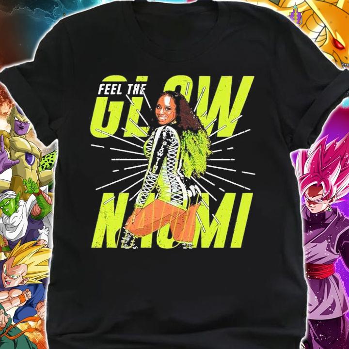 Naomi Feel The Glow Women Superstars WWE Shirt shirt