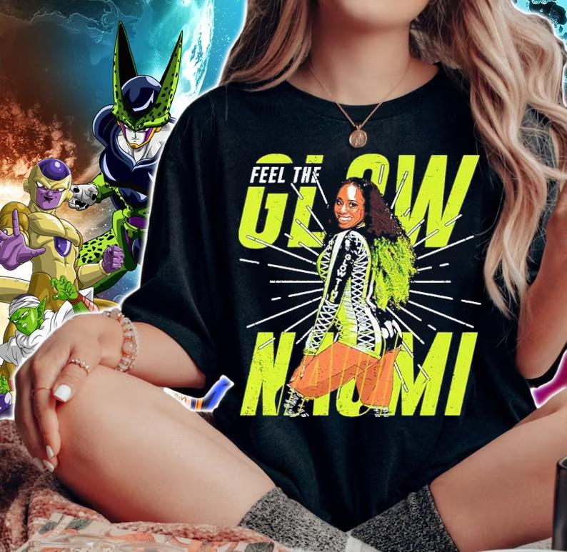 Naomi Feel The Glow Women Superstars WWE Shirt woman shirt