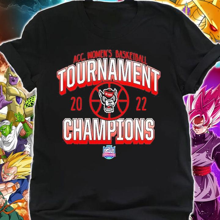 Nc State Wolfpack 2022 Acc Women's Basketball Conference Tournament Champions T-Shirt shirt