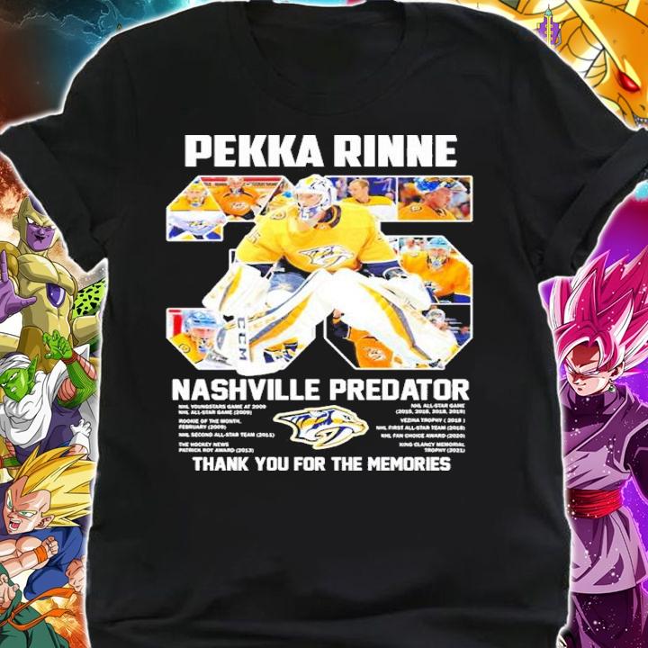 Pekka Rinne Nashville Predator Thank You For The Memories Shirt shirt