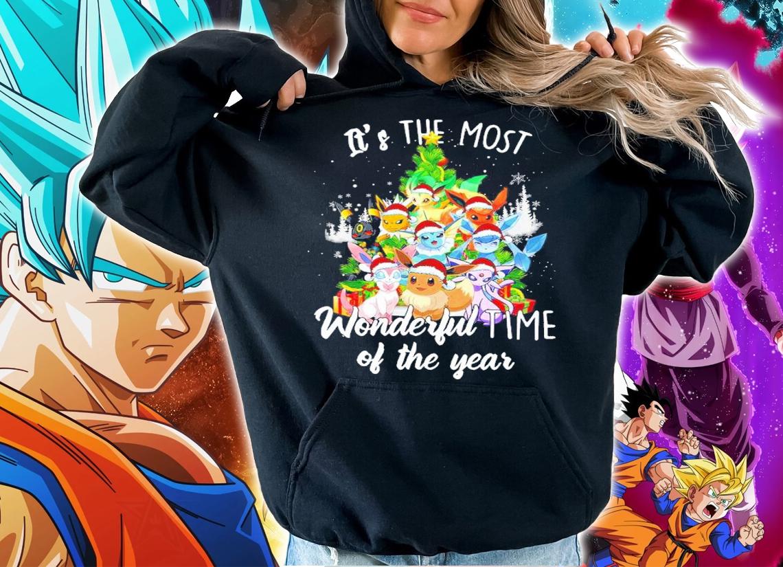 Pokemon It's The Most Wonderful Time Of The Year Shirt hoodie