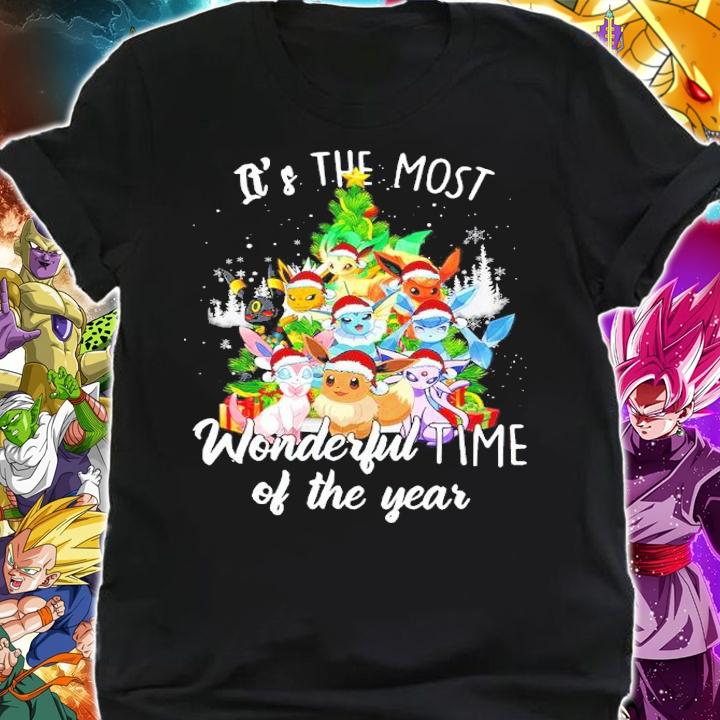Pokemon It's The Most Wonderful Time Of The Year Shirt shirt
