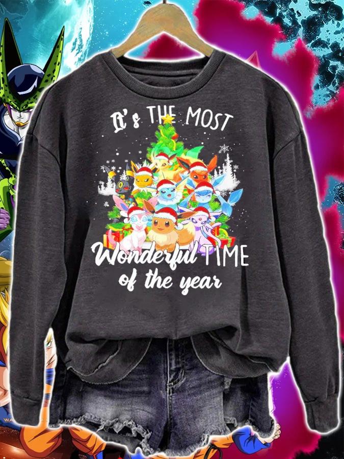 Pokemon It's The Most Wonderful Time Of The Year Shirt sweatshirt