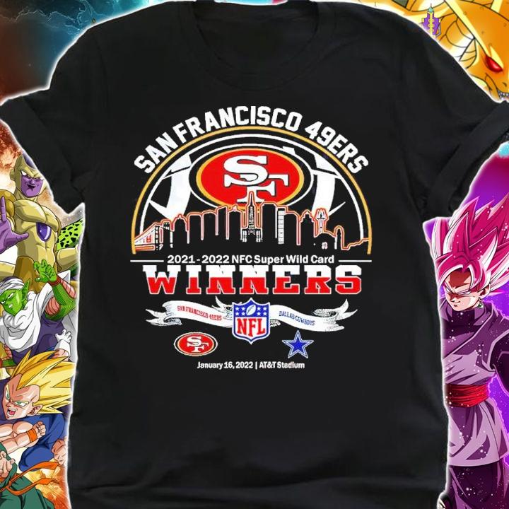 San Francisco 49ers 20210-2022 NFC Super Wild Card Winner Matchups NFL San Francisco 49ers Vs Dallas Cowboys Shirt shirt