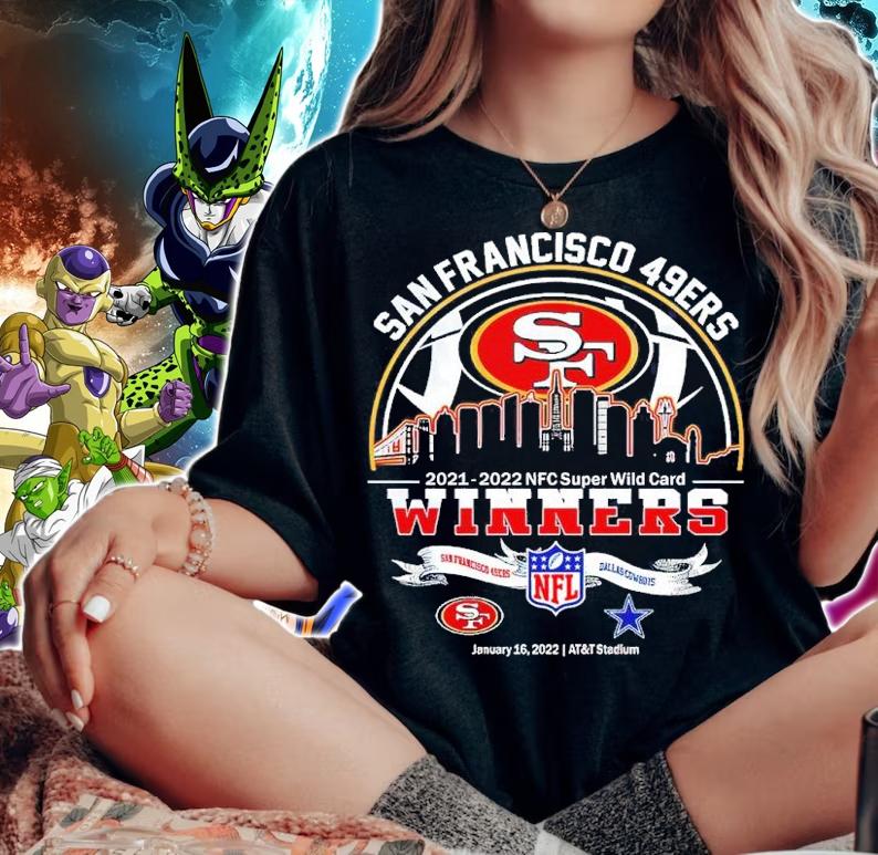 San Francisco 49ers 20210-2022 NFC Super Wild Card Winner Matchups NFL San Francisco 49ers Vs Dallas Cowboys Shirt woman shirt