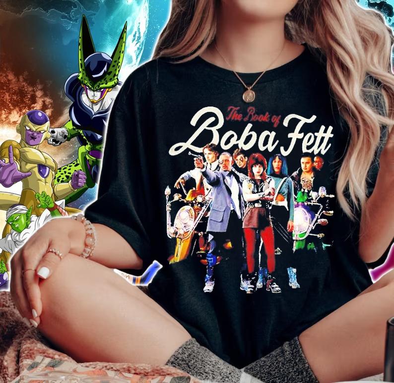 Star Wars The Book Of Boba Fett Mos Espa Bikers T-Shirt woman shirt