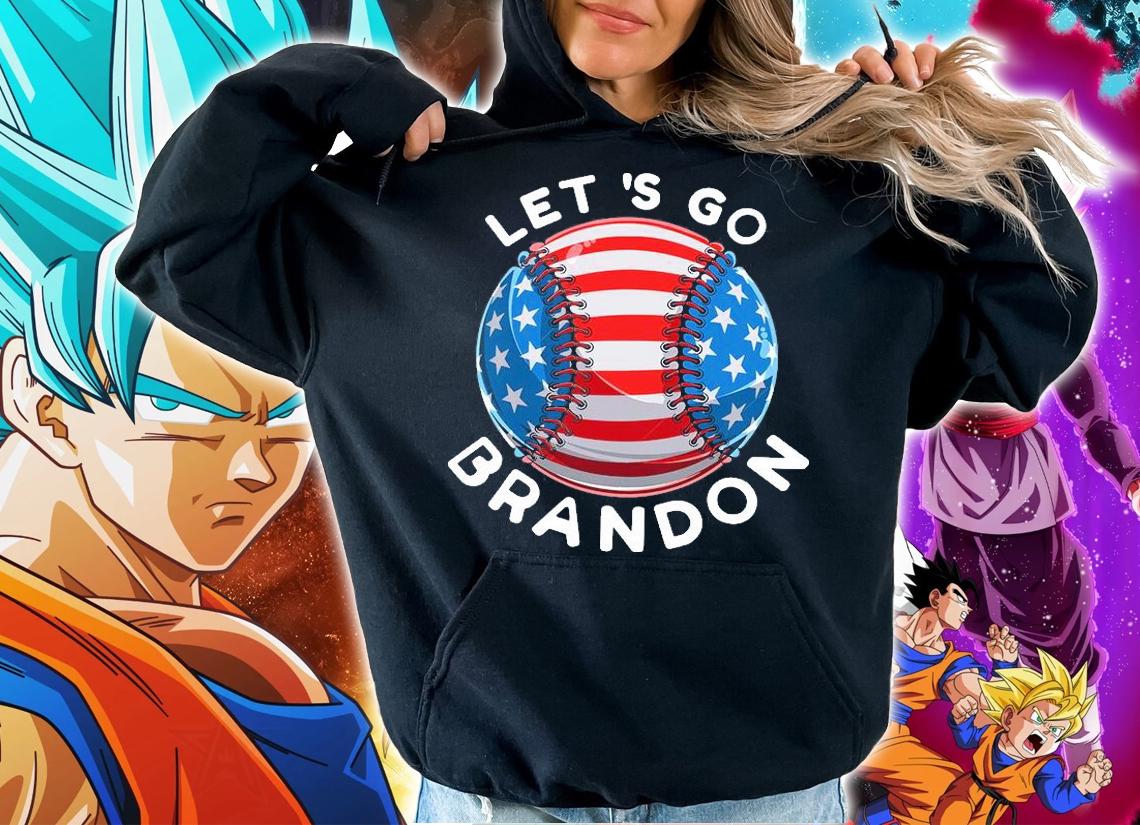 Thats Not What We Heard Lets Go Brandon Baseball US Flag T-Shirt hoodie