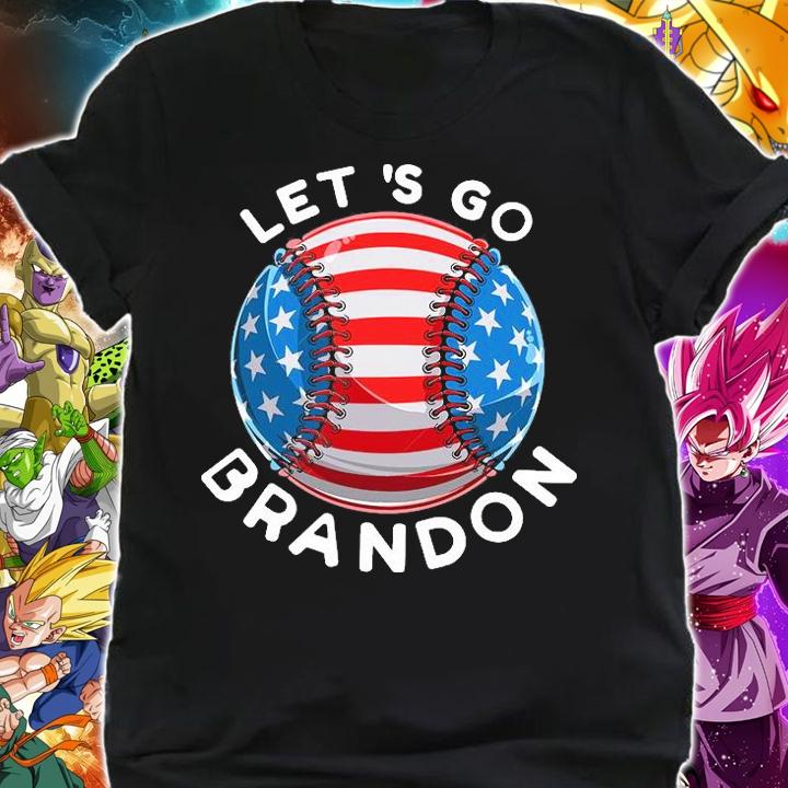 Thats Not What We Heard Lets Go Brandon Baseball US Flag T-Shirt shirt