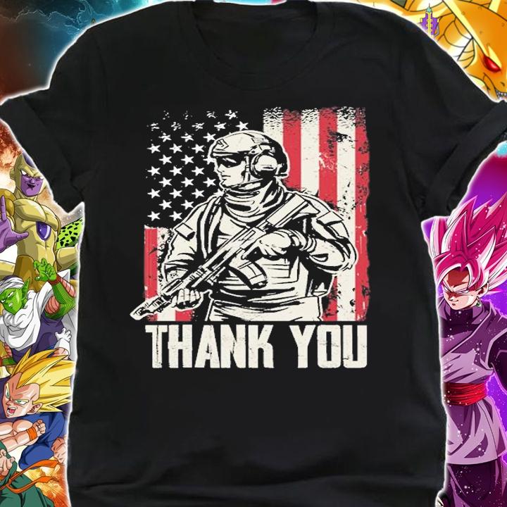 Veteran Day Thank You For Your Service USA Flaf Vintage T-Shirt shirt