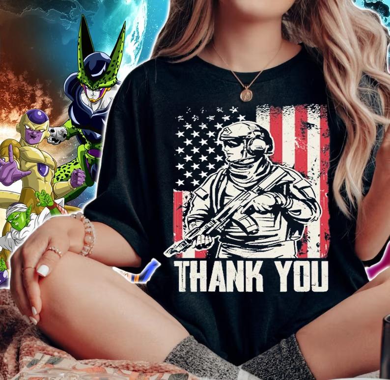 Veteran Day Thank You For Your Service USA Flaf Vintage T-Shirt woman shirt