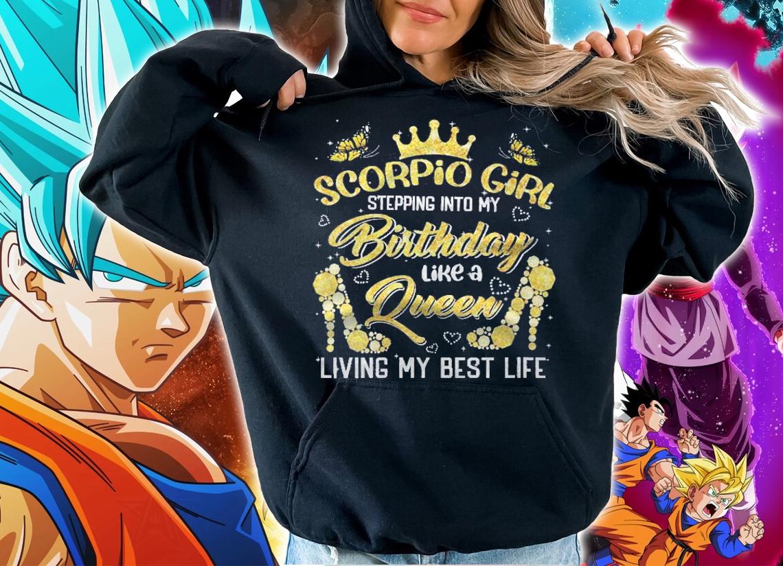 Womens Scorpio Birthday Zodiac Costume High Heel Lover Shirt hoodie