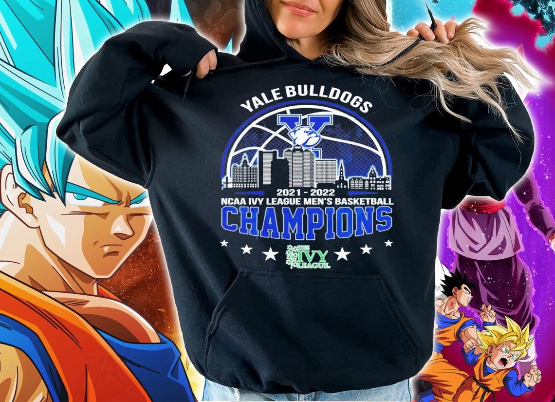 Yale Bulldogs 2021-2022 NCAA Ivy League Men's Basketball Champions Shirt hoodie