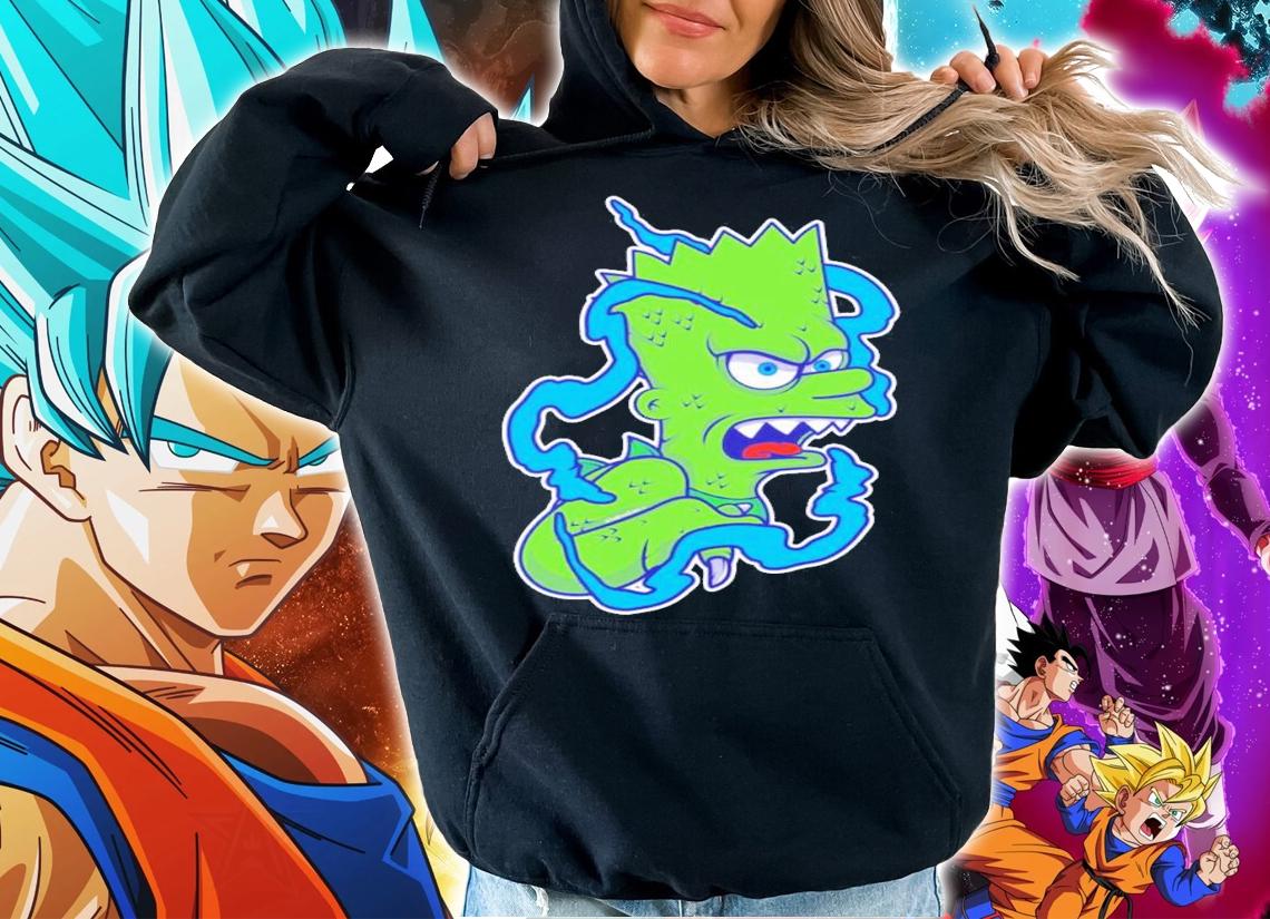 Zilla of the Bart Simpson t-shirt hoodie