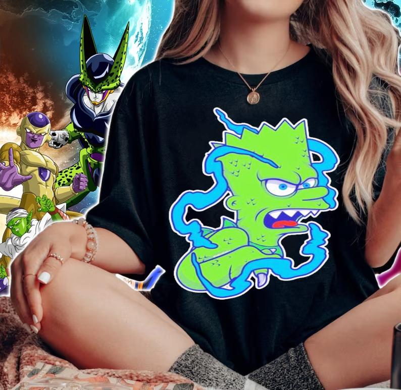 Zilla of the Bart Simpson t-shirt woman shirt