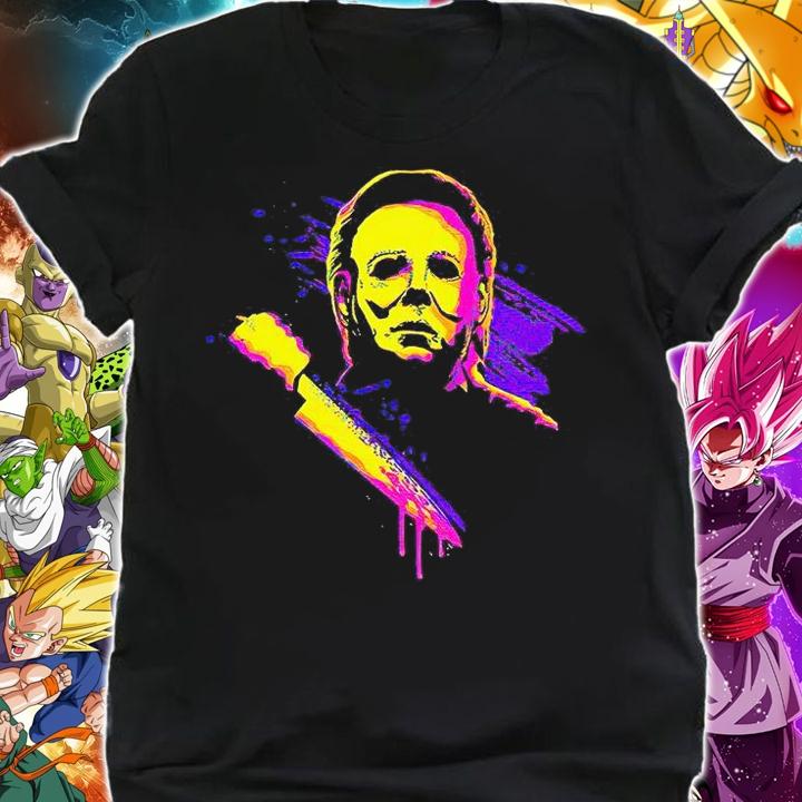 Neon Michael Myers Halloween T-shirt shirt