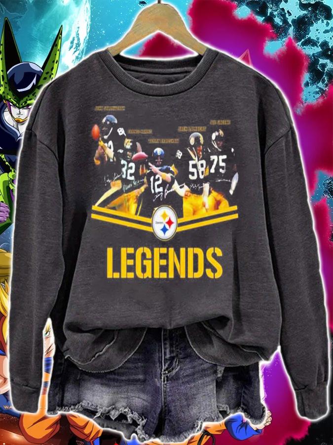 Pittsburgh Steelers Legends Signatures t-shirt sweatshirt