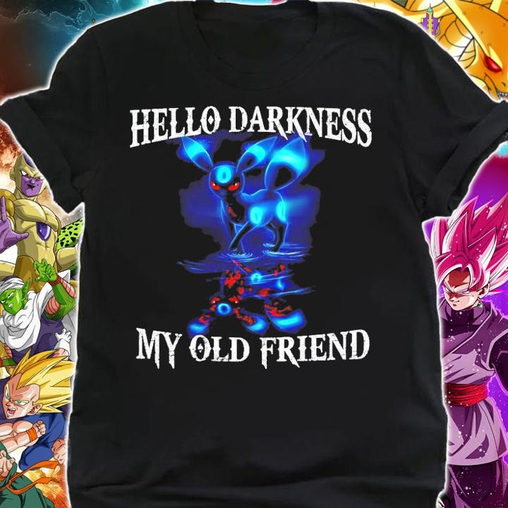 Pokemon Umbreon Hello Darkness my old friend shirt shirt