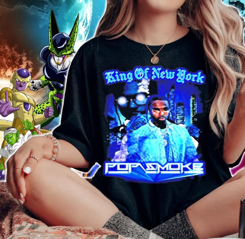 Pop Smoke RIP King of New York shirt woman shirt