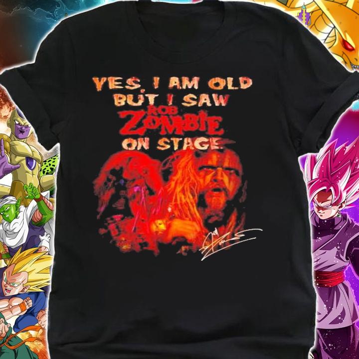Yes I am old but I saw Rob Zombie in stage t-shirt shirt