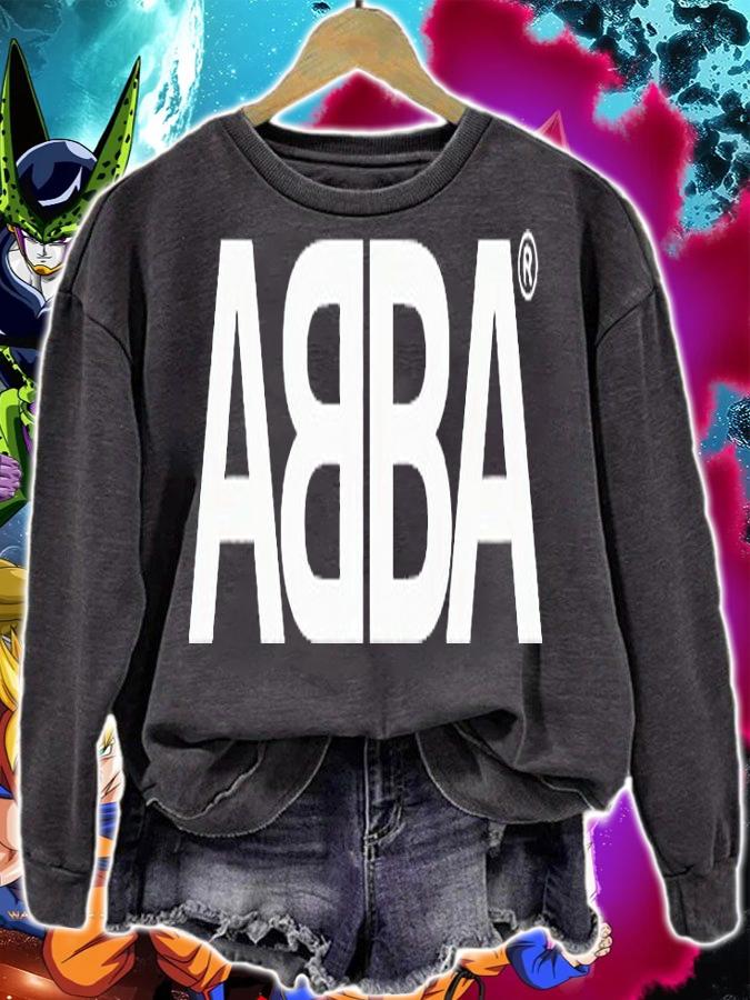Abba band logo t-shirt sweatshirt