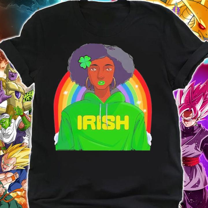 African American Black Leprechaun St.Patrick's Day shirt shirt