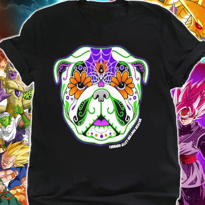 Bulldog Sugar Skull Shirt shirt