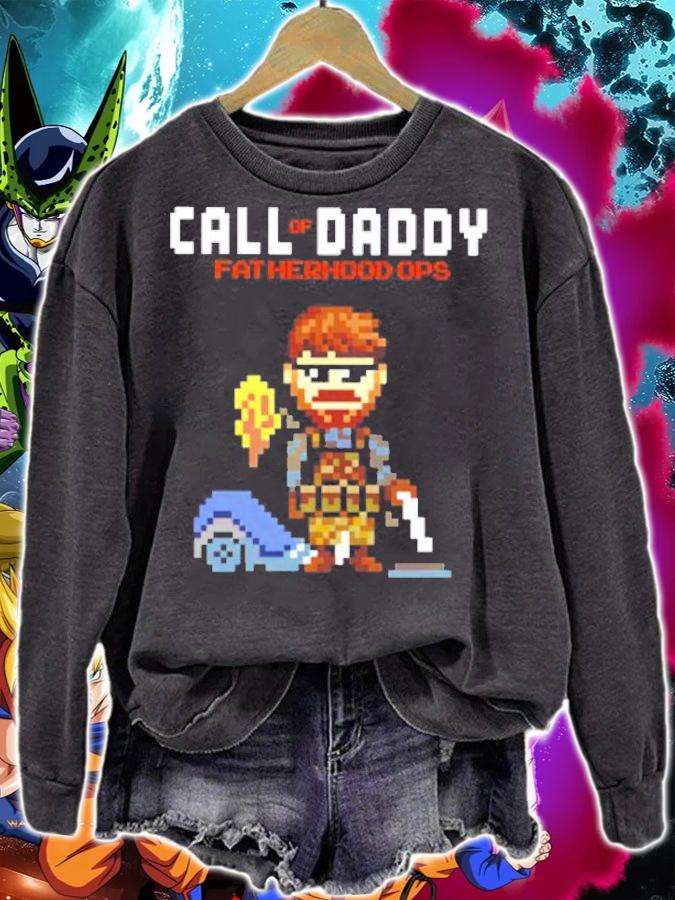 Call of daddy fatherhood ops Father's Day shirt sweatshirt