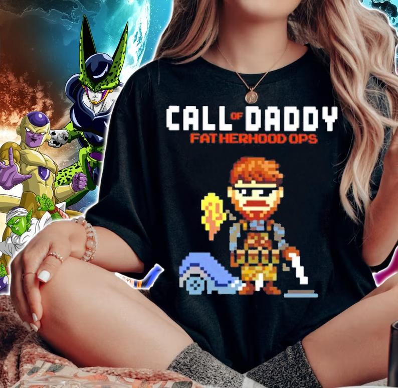 Call of daddy fatherhood ops Father's Day shirt woman shirt