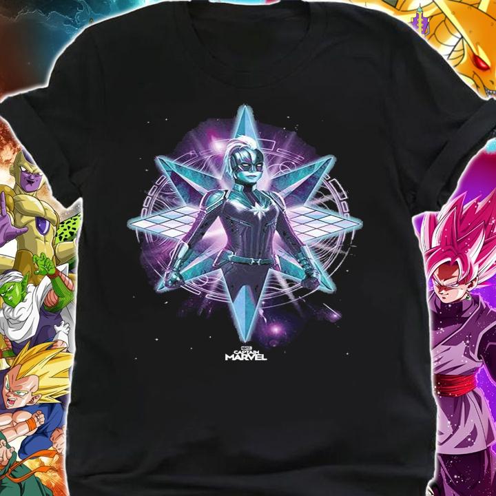 Captain Marvel Galactic Warrior T-shirt shirt