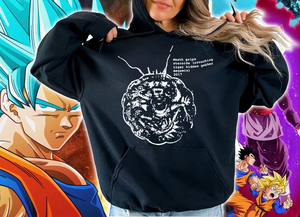 Death Grips steroids crouching tiger hidden gabber megamix 2017 T-shirt hoodie