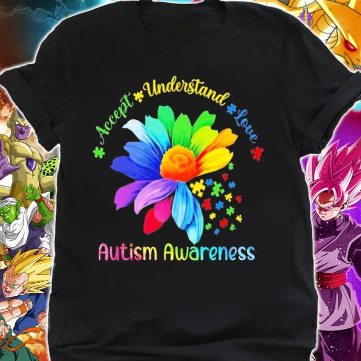 Flower accept understand love Autism Awareness shirt shirt