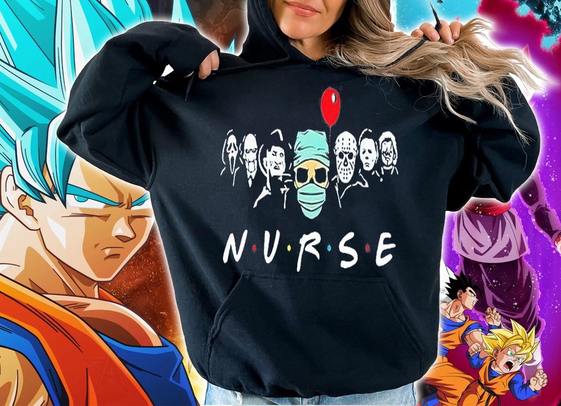 Halloween Nurse Horror Character T-Shirt, Halloween Nursing, Nurse Fall, Nurse Halloween, Halloween Party hoodie