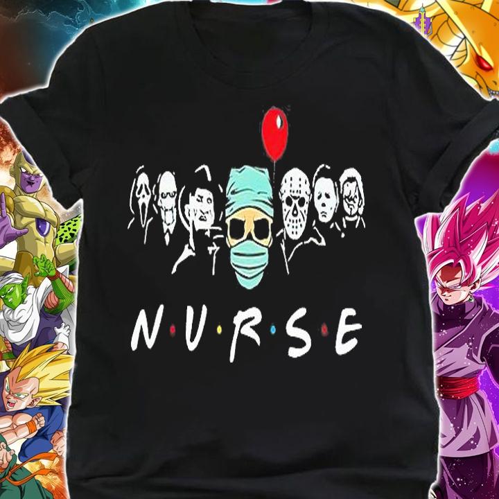 Halloween Nurse Horror Character T-Shirt, Halloween Nursing, Nurse Fall, Nurse Halloween, Halloween Party shirt