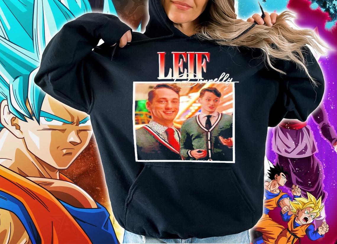 Leif Donnelly signature shirt hoodie