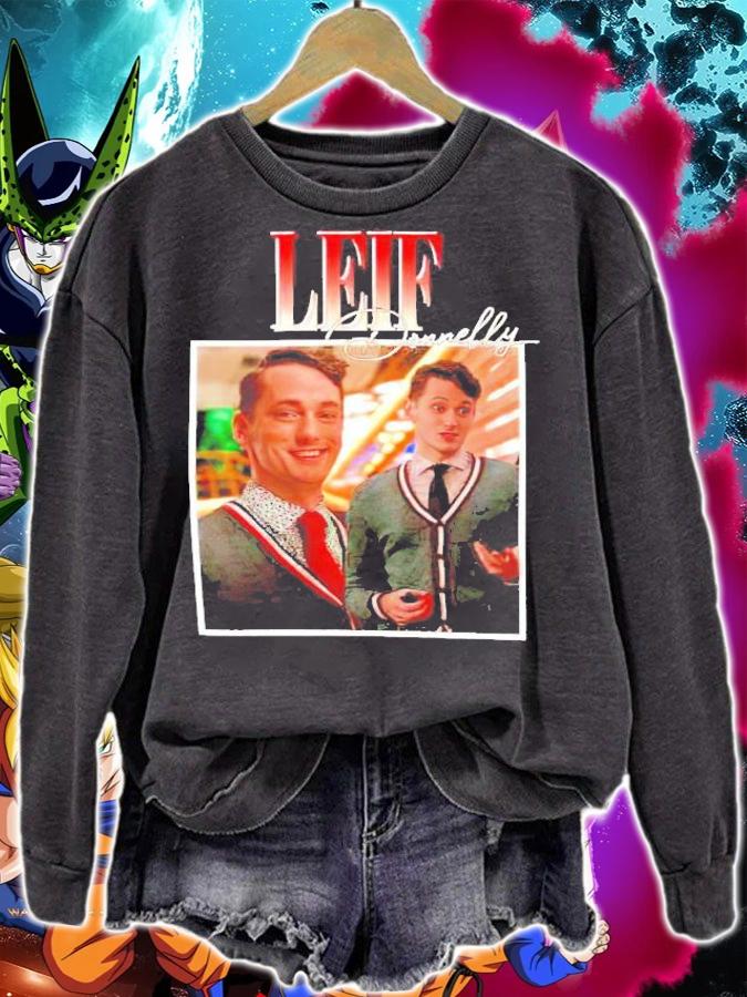 Leif Donnelly signature shirt sweatshirt