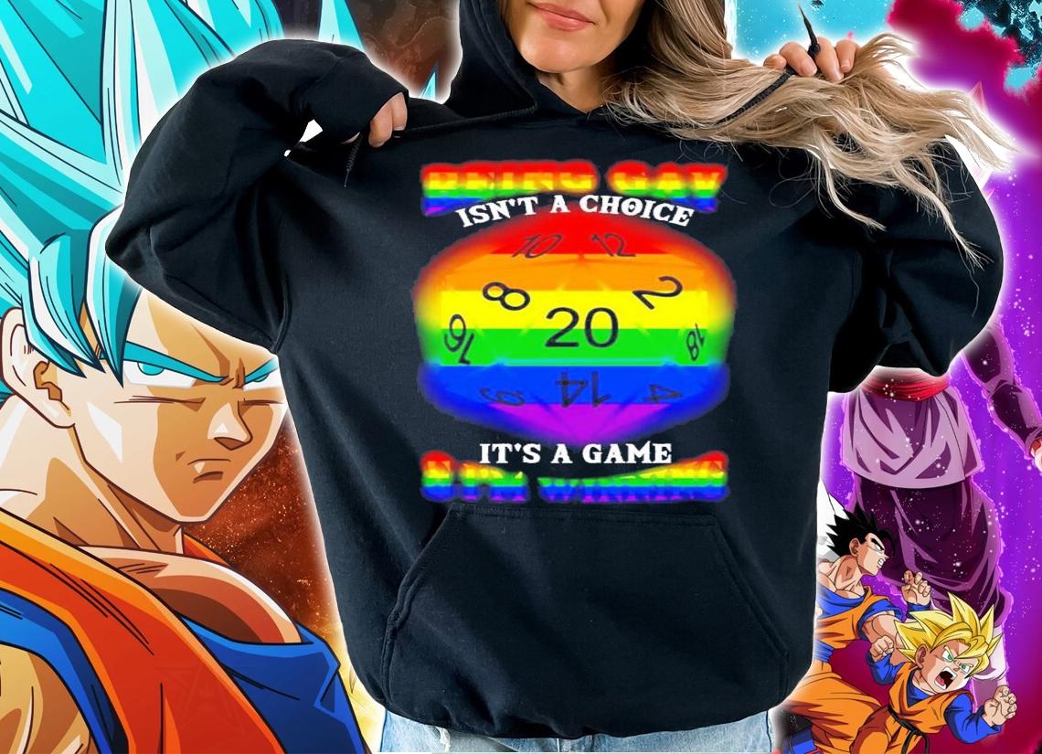 LGBT being gay isnt a choice its a game and Im winning shirt hoodie