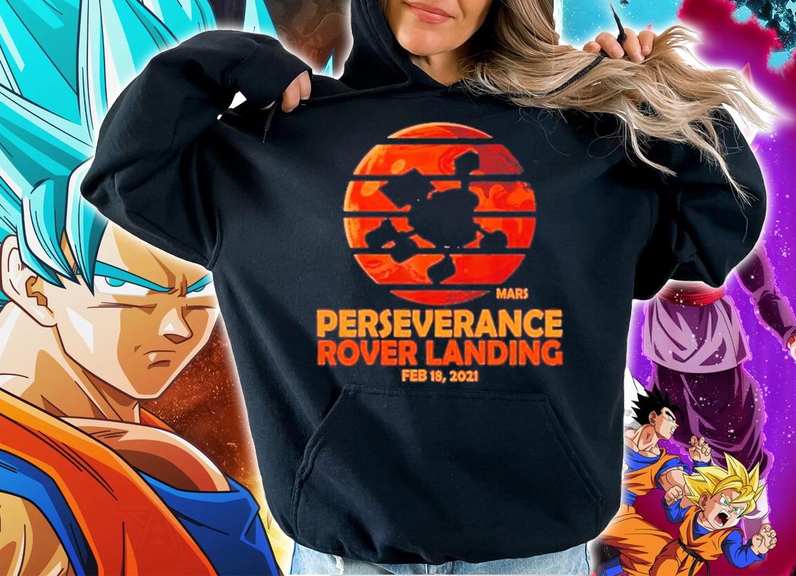 Mars Perseverance Rover Landing Feb 18 2021 vintage shirt hoodie