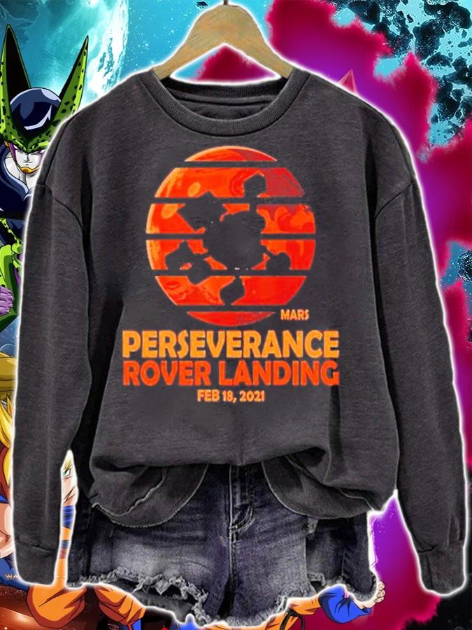 Mars Perseverance Rover Landing Feb 18 2021 vintage shirt sweatshirt