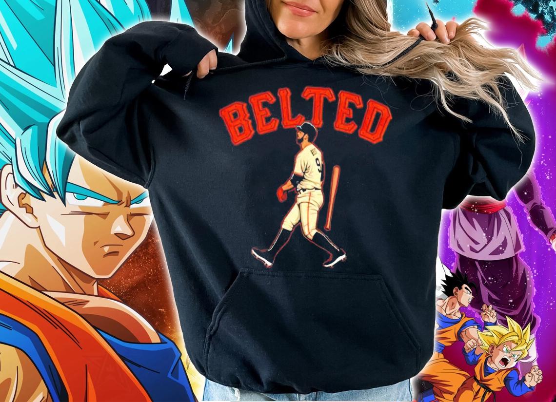 Belted 9 baseball shirt hoodie