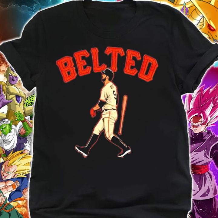 Belted 9 baseball shirt shirt