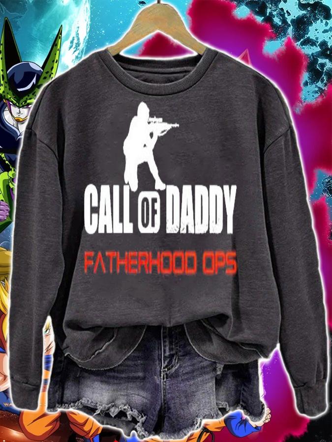 Call of daddy fatherhood ops shirt sweatshirt