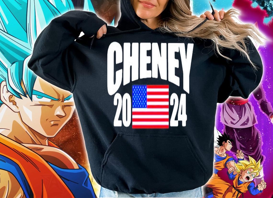 Cheney 2024 American flag shirt hoodie