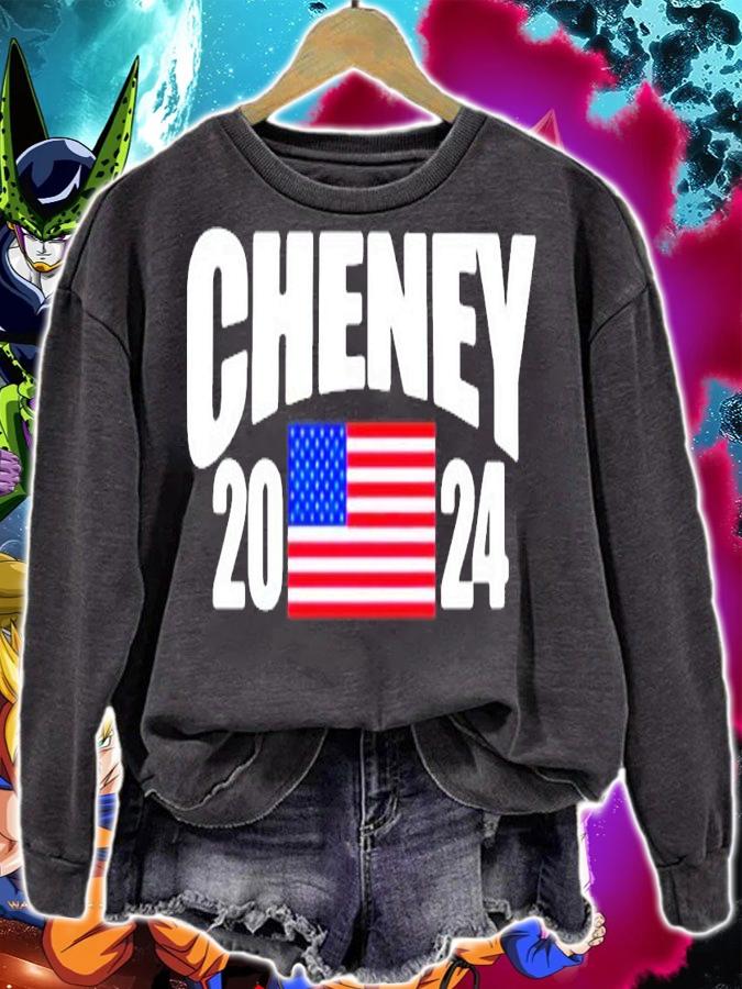 Cheney 2024 American flag shirt sweatshirt