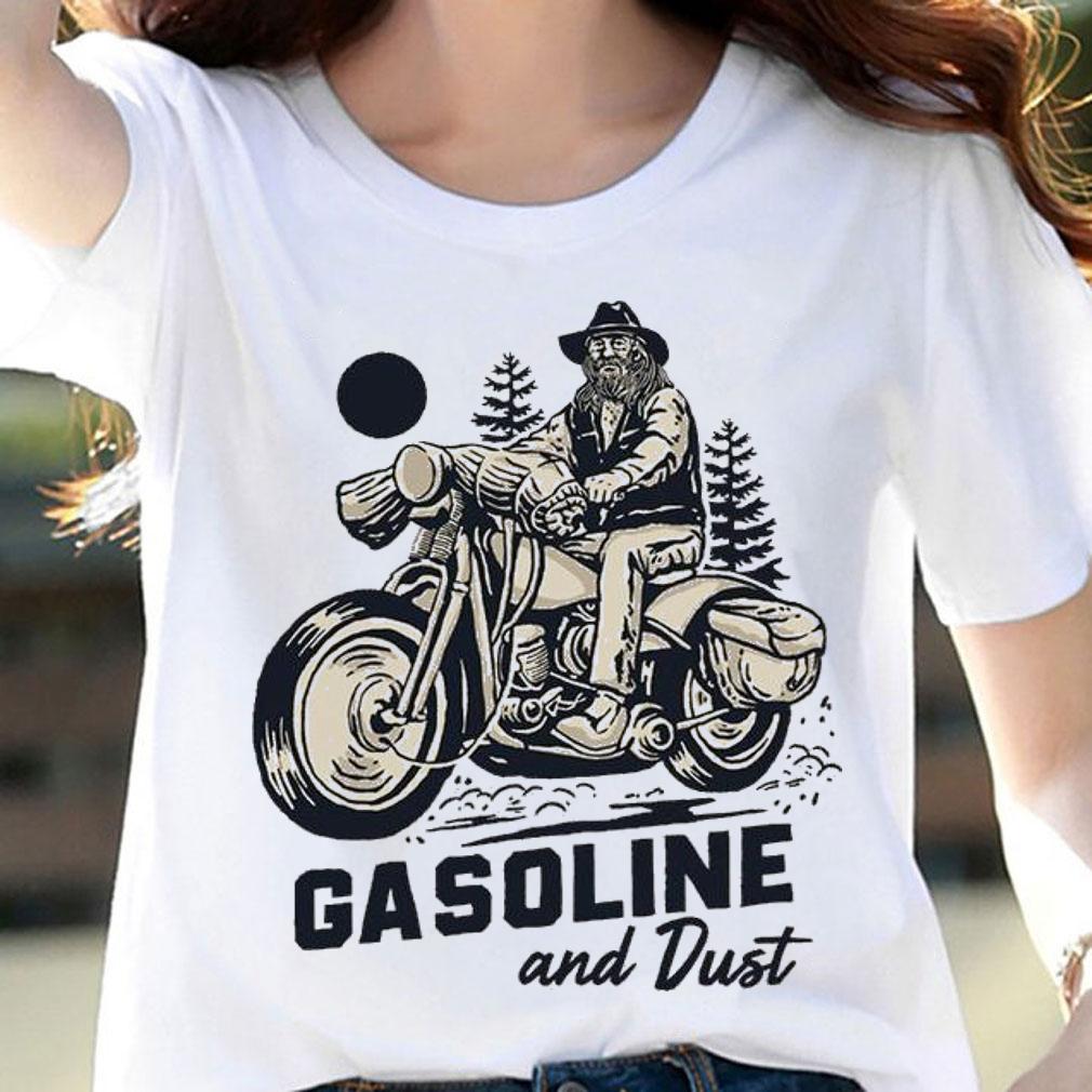 Camping Gasoline and dust shirt woman shirt