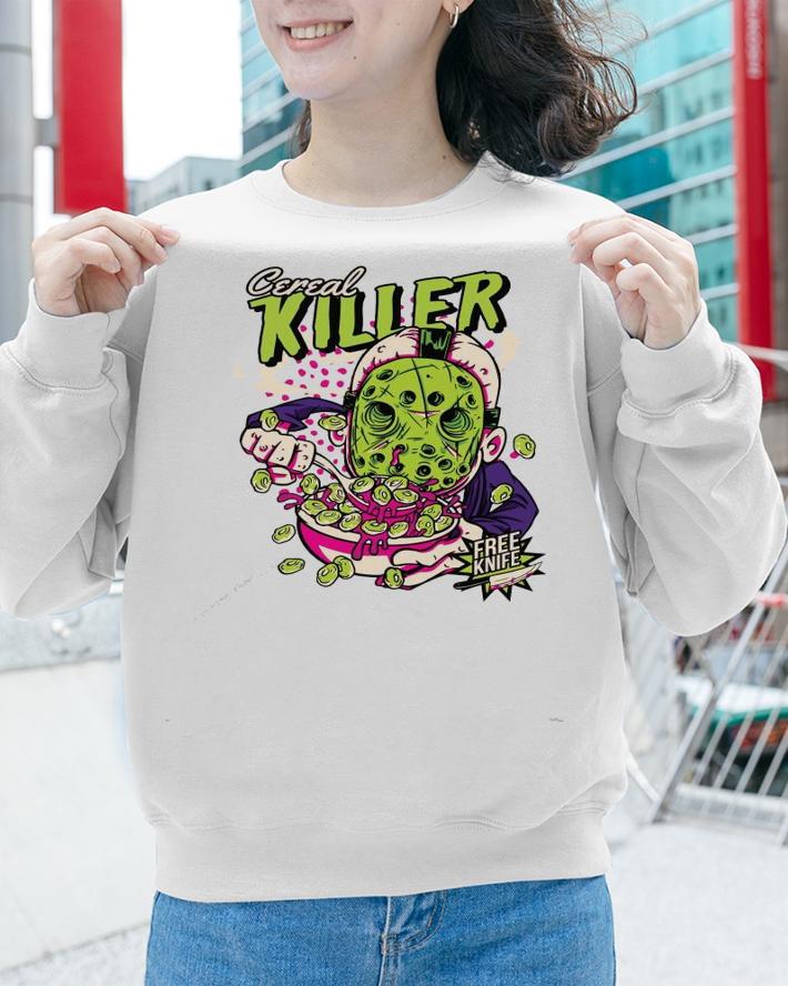 Cereal Killer Free Knife Funny T-Shirt sweatshirt