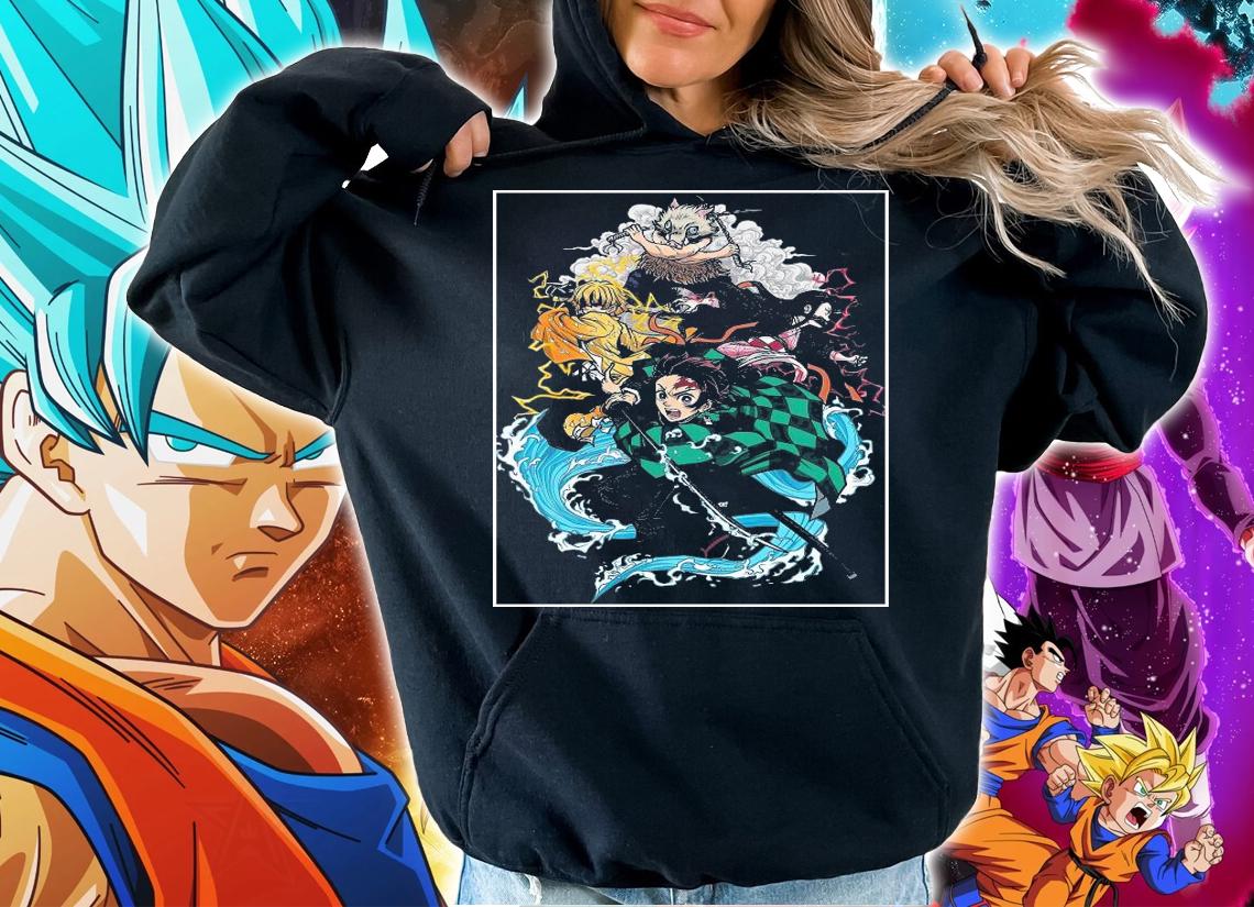 Demon Slayer Kimetsu no Yaiba Poster T-shirt hoodie