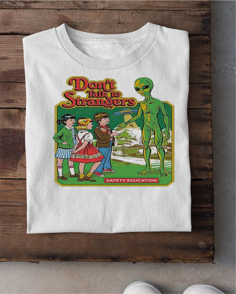 Don't Talk To Strangers Safety Education shirt shirt