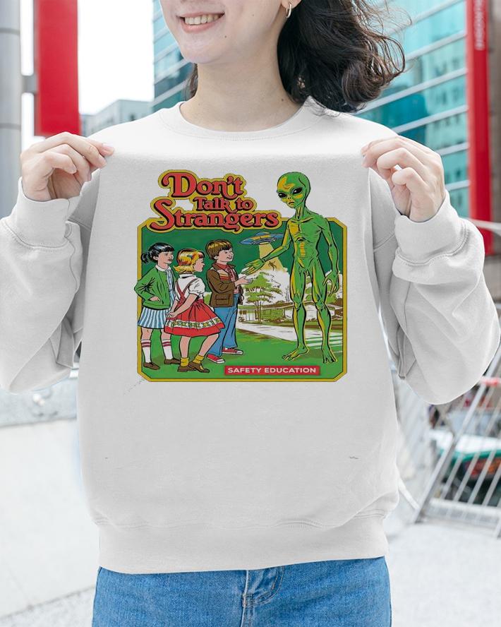 Don't Talk To Strangers Safety Education shirt sweatshirt